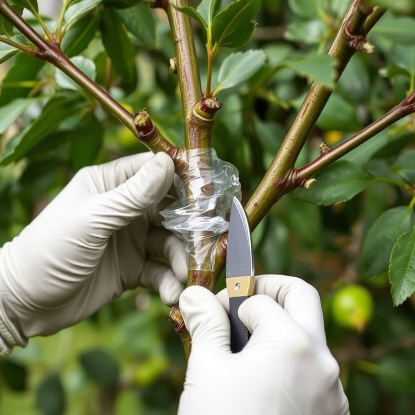 Comment les propriétés de bande de greffage influencent la formation des cals et le succès de l'union du greffon dans les arbres fruitiers